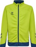 hummel hmlLEAD POLY ZIP JACKET KIDS LIME PUNCH
