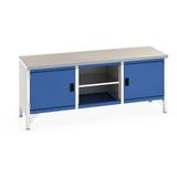 Bott Werkbank linoleum Cubio - 1 deur - B 2000 mm
