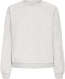 ICHI Dames Sweater IHLELA SW5 Lange Mouw Katoen/Polyester L Grey Ml G Green Glitter