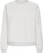 ICHI Dames Sweater IHLELA SW5 Lange Mouw Katoen/Polyester L Grey Ml G Green Glitter