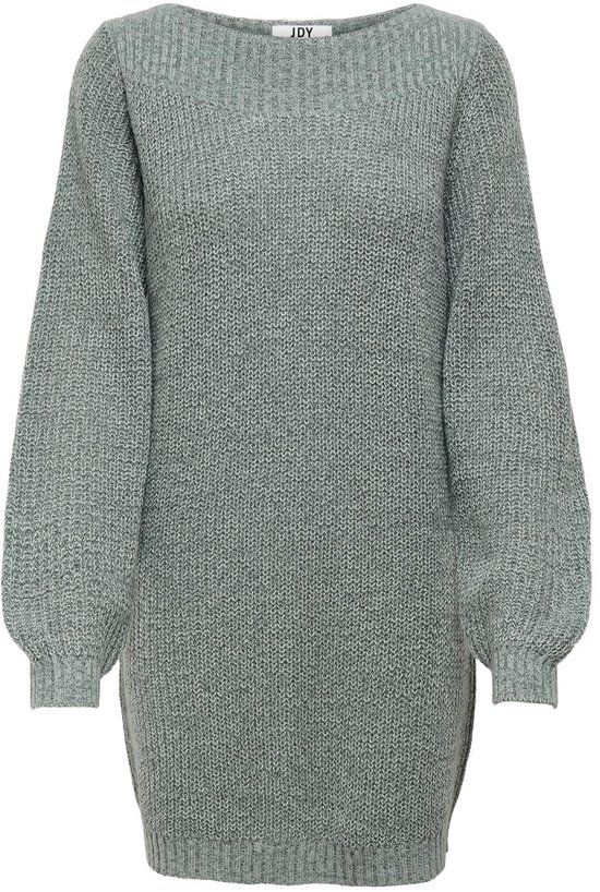 JDY JDYWHITNEY MEGAN L/S BOAT DRESS KNT NOOS Dames Jurk - Maat S