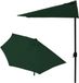Viking Choice Balkonparasol - Halve parasol - 240 cm - Groen