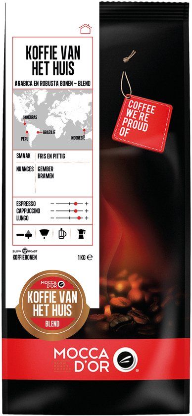 Mocca d'Or Koffie van het Huis Koffiebonen 1kg
