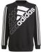 Adidas Logo Sweatshirt Zwart 3-4 Years Kinderen