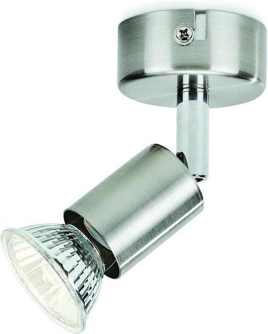 Philips Limbali Single Spot - Nickel - GU10 - 1x50W - 230V