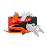 POLISPORT 90682 - Polisport MX Plastic Replica Kit voor wie op zoek is naar OEM-kwaliteit voor motorfietsen KTM in kleur OEM