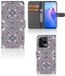 OPPO Reno8 Pro Étui à rabat Tuiles fleuries