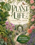 Plant Life Colouring Book