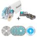 Makita Accuboormachine met diamantschijf, 18V, model DCC500, complete set – inclusief Power Source Kit (2x)