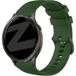 Bandz Bracelet en silicone premium pour Garmin Forerunner 55 (vert armée)