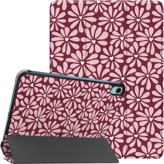 imoshion Tablet Hoes - Geschikt voor Apple iPad 11 2025 A16 / iPad 10e generatie (2022) 10.9 inch - Design Trifold Bookcase