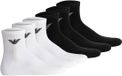 Emporio Armani Sokken SPORTY SPONGE 6P Wit/Zwart Katoen Mannen 39-46