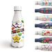 Grsta Drinkfles voor kinderen, 18/8 thermosfles, BPA-vrij, fles voor 3/4/5/6 jaar, kinderen, wit