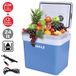 Bakaji Elektrische koelkast, 24 l, 12/220 V, huis, auto, camper, boot, draagbaar, warm- en koude functie, afmetingen: 41 x 30 x 45 cm