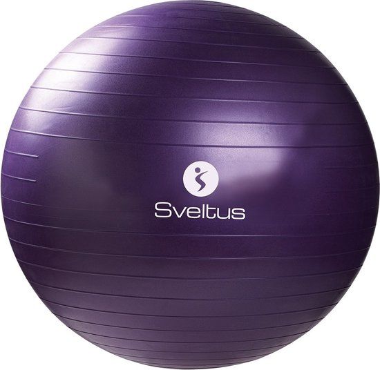 Sveltus Fitnessbal 75 cm Paars