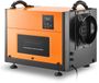 Merkloos OL50-D063DN2ES Luchtontvochtiger / Ontvochtiger - Commercieel/Industrieel - 50 L/dag - Met Afvoerslang - Automatisch Ontdooien en Aftappen - LED-Display - Draagbaar - Voor Kelder en Opslag