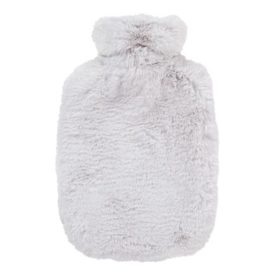 fashy ® Warmwaterkruik met fleece hoes 2,0L, alabaster