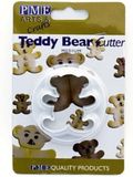 PME Teddybeer Uitsteekvorm, Kunststof, Wit