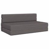 vidaXL Vouwbare Sofa Bed Lichtgrijs Stof