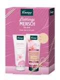 Kneipp Cadeauset Lieblingsmensch - geschenkverpakking met bodylotion en douchebalsem uit de amandelbloesems Hautzart serie - 2 x 200 ml