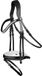 WALDHAUSEN X-LINE HOOFDSTEL EVERMORE Zwart-wit Cob Leer