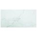VidaXL Tafelblad 100x50 cm 6 mm gehard glas met marmeren design wit