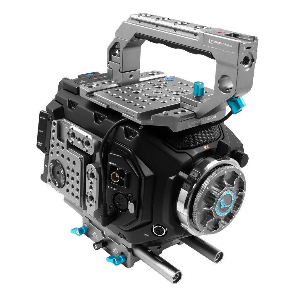 Kondor Blue Blackmagic URSA Mini Base Rig - Space Gray