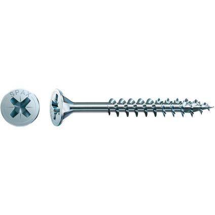 Spax Platkop Kruiskop Z - 0291010450605 - blauw - 500 stuks