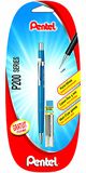 Pentel P207 Vulpotlood 0,7 mm vast vat 4 mm blauw + 1 etui