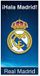 Real Madrid serviette de plage Fan Spirit séchage rapide 70 x 140 cm - polyester