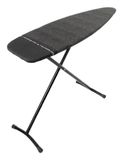 Brabantia Strijkplank D - met Hittebestendige Parkeerplaats - 135x45 cm - Denim Black