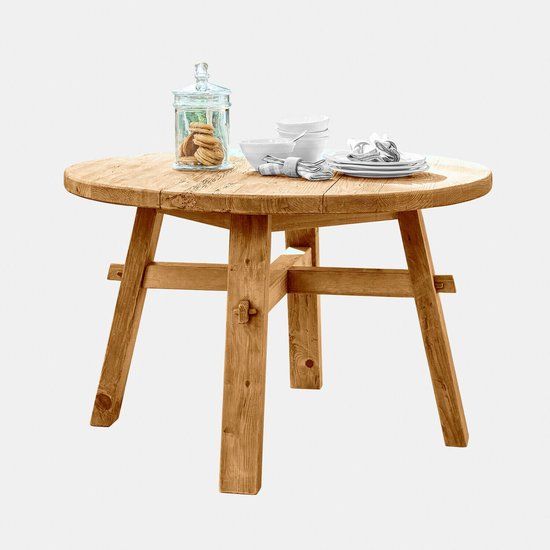 LOBERON Tafel Crestwooden bruin