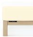 Schlafgut Soft Contact Jersey Flanel Hoeslaken XL - 180x200 - 200x200 132 Yellow Light