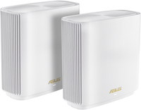 ASUS ZenWiFi AX (XT9) AX7800 Mesh WiFi System - Tri-band, Wi-Fi 6, White (2-Pack)