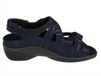 Durea Sandales plates bleues femme taille 37.5
