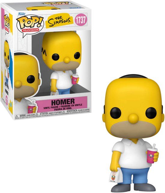 The Simpsons Funko Pop! Homer vinylfiguur