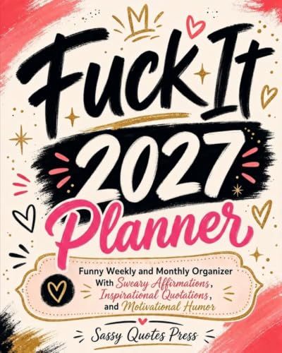 2027 Fuck It Planner