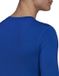 adidas Techfit Compression Longsleeve Sportshirt Mannen Blauw Maat XL