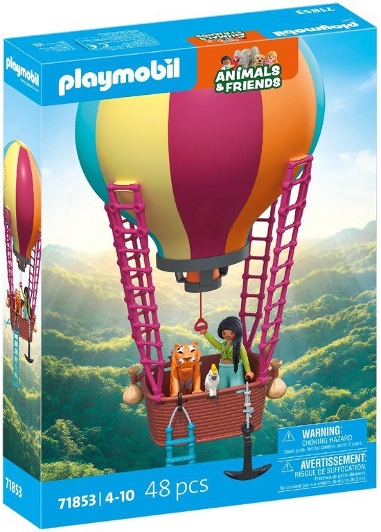 PLAYMOBIL Dieren & Vrienden - Ballonreis - Ballon als decoratie om op te hangen - 71853