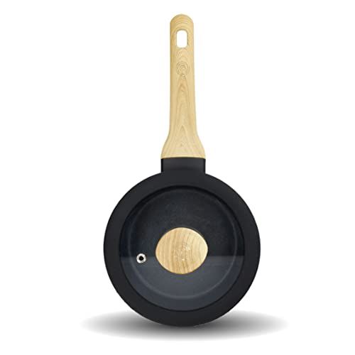 MasterChef Antiaanbakpan voor inductie - 18 cm - Sauspot met deksel