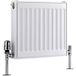 Hudson Reed Radiateur à panneau Type 11 Convecteur (T11) Horizontal - Blanc | 40cm x 30cm x 5cm - 185 Watt | Eco