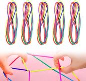 Shenzhen Haorui Industrial Technology Co., Ltd. Vingerdraad regenboog - Jeu de doigts avec corde pour enfants