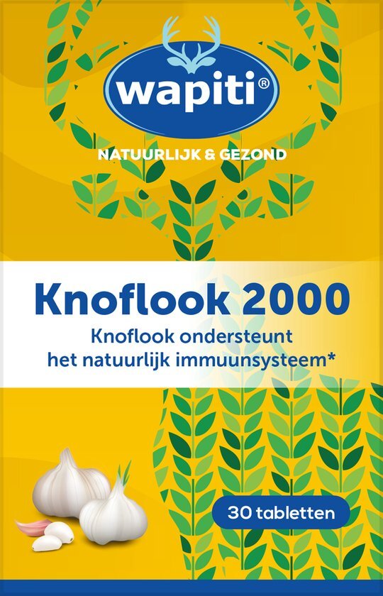 Wapiti Knoflook 2000 Tabletten