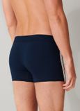 Schiesser Retro Boxer 95/5 Stretch Mannen zwart-navy Effen 6 stuk(s)