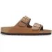 BIRKENSTOCK Claquettes Arizona Cuir Huilé Marron