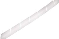 RS PRO Spiraalkabelbeschermslang PE, voor kabel-Ø 1,5 mm tot 10 mm, lengte 30,5 m, verpakking van 30 meter
