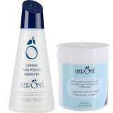 Herome Caring Nail Polish Remover Duo Nagellak Remover Zonder Aceton - 1x Nagellak Remover & 1x Remover Pads 100