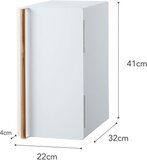 Yamazaki Broodtrommel - Hoog - Tosca - Wit