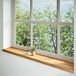 vidaXL - Vensterbanken - 2 stuks - 160x25x2 cm - massief eikenhout - lichtbruin