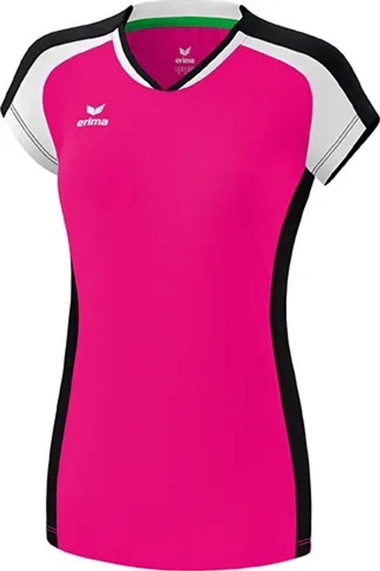 Erima Gandia Tanktop Dames - Pink Glo / Wit / Zwart - Maat 44